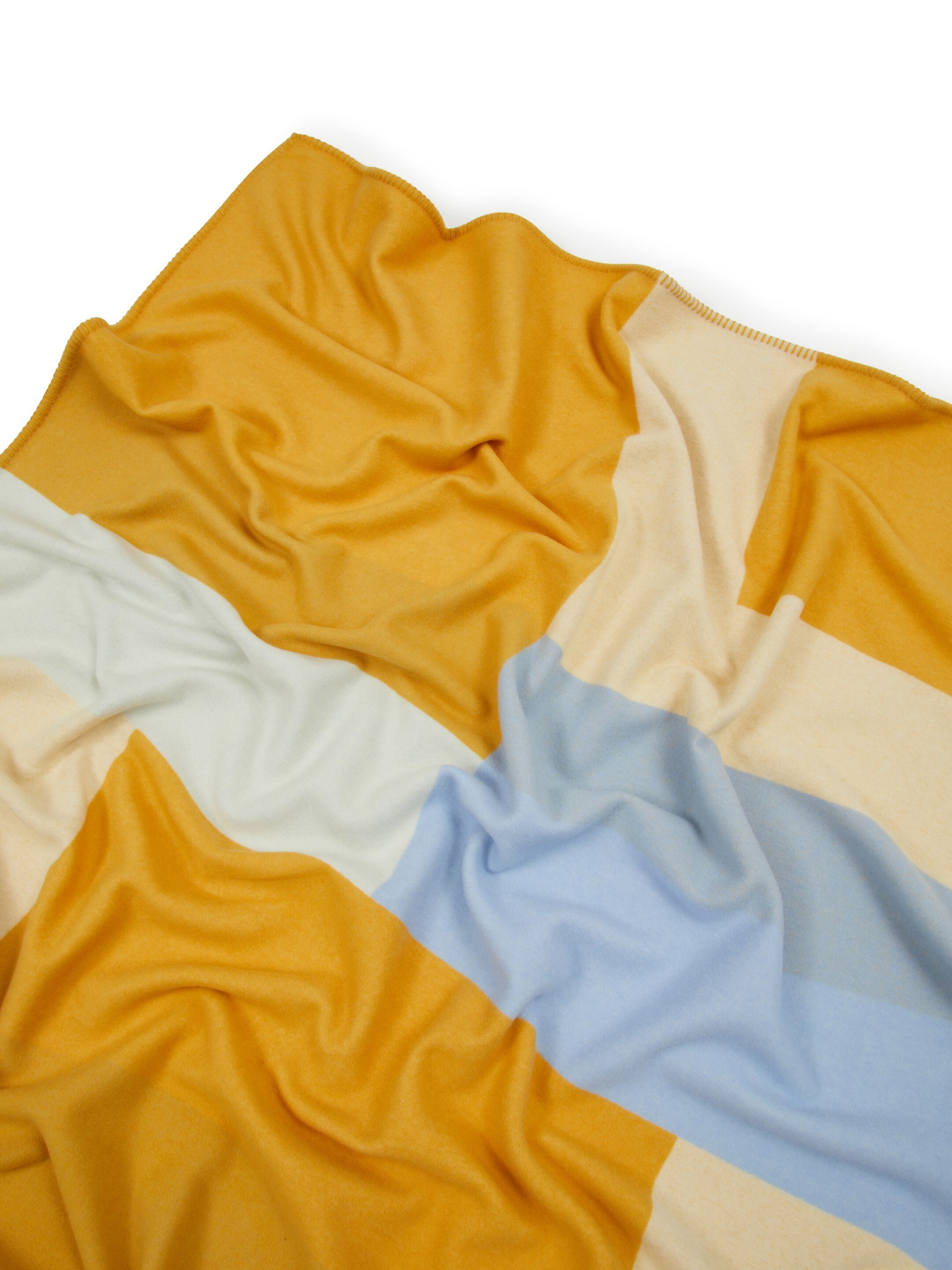 Шерстяной плед с графическим рисунком Lanerossi MALMO ARCH-00060212 - Вид №4