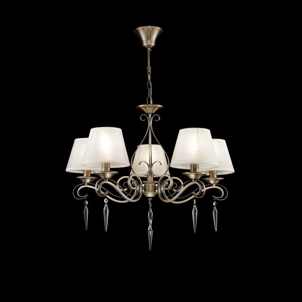 Подвесная люстра Freya Bonfi FR2017PL-05BZ FREYA BONFI 220537 Кремовый  - Вид №1