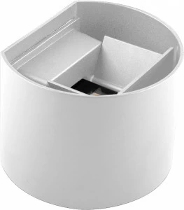 Уличный светильник настенный светодиодный 13,5х11,5х10 см белый натуральный Feron 11873 FERON  00-3956085 Белый