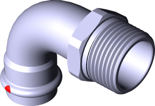 558 468 Модель 1114 Трубопроводные системы  Prestabo  Переходники/​переходные угольники Santreyd  - Вид №2