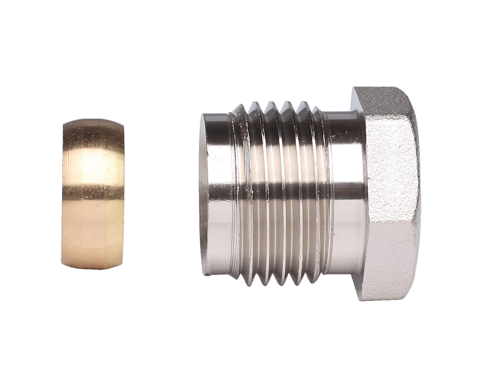 Danfoss Фитинги для медных труб Упл. фитинги д/мед. тр. Ду 10 G3/8'' нар 013G4100  - Вид №8