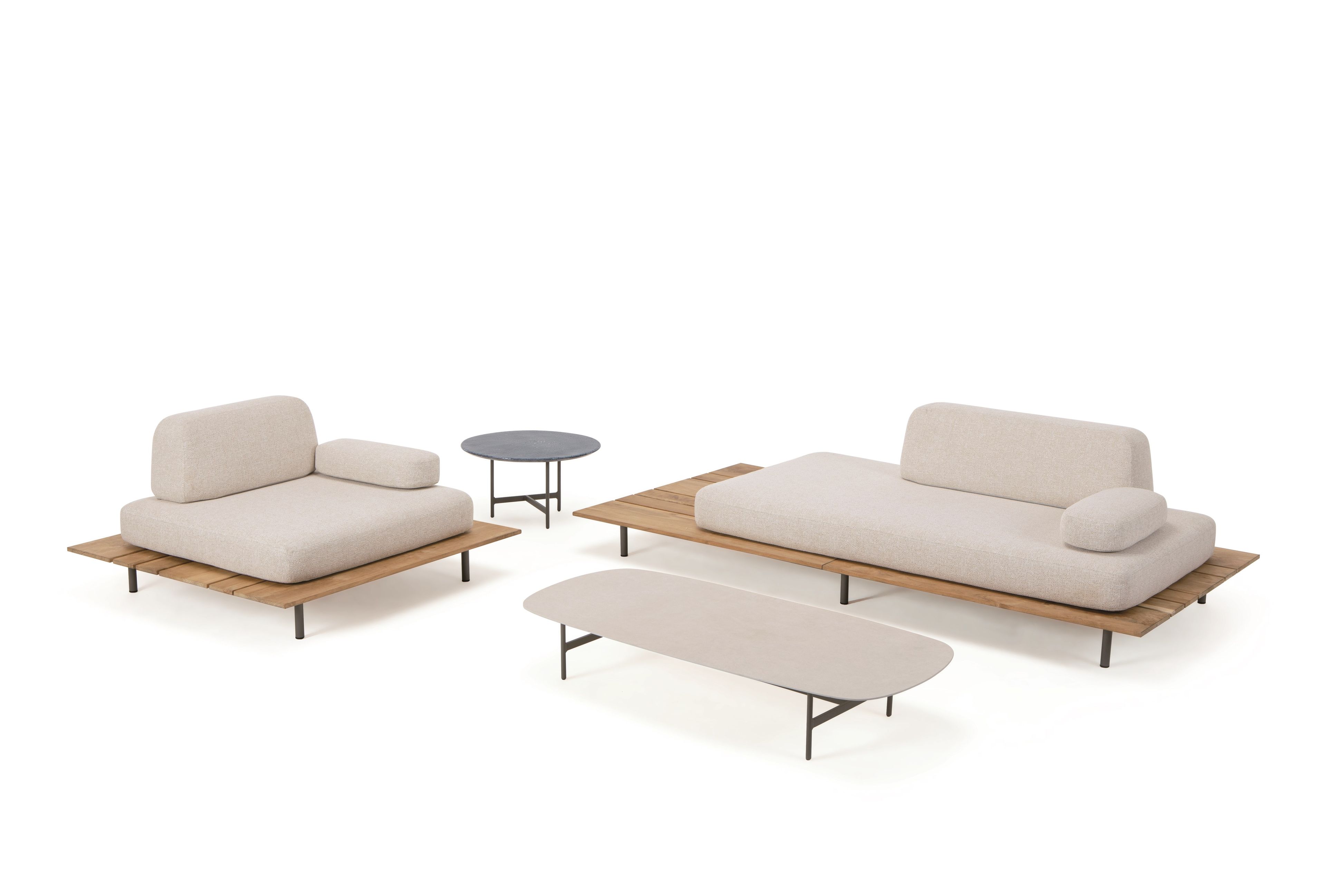 Ткань сад диван Ethimo Calipso ARCH-00026131 - Вид №8