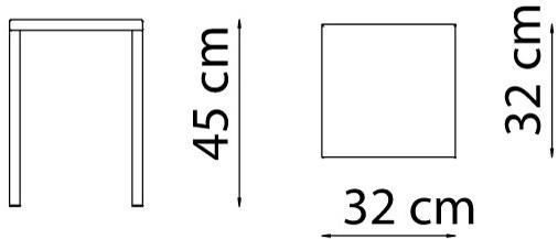 Vermobil Низкий штабелируемый металлический садовый стул Quatris Qt151 - qt154 - Вид №6