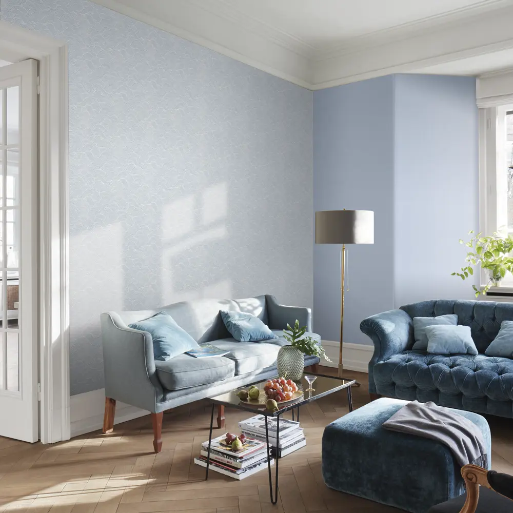 Обои флизелиновые Rasch Barbara Home Collection синие 0.53 м 527339 STLM-2077567 - Вид №4