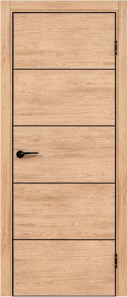 PORTIKA Межкомнатная дверь Борно 54 в стиле органик оак с фурнитурой 87418050