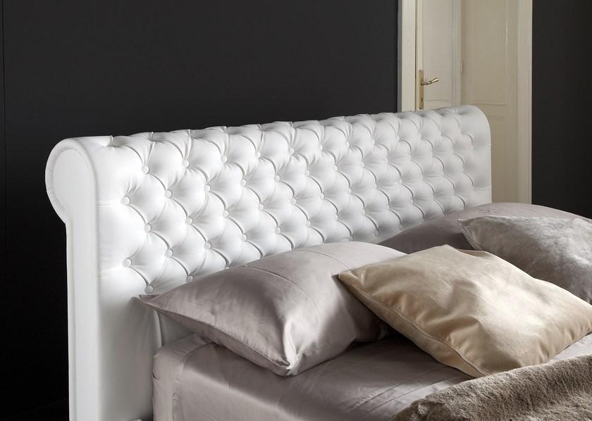 Chaarme Letti Кровать из экокожи с изголовьем капитоне sun-id-1415533 - Вид №1