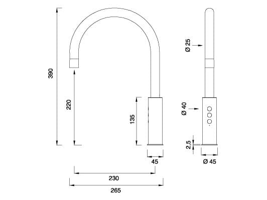 Диспенсер для питьевой воды / кухонный кран CEADESIGN ECO-DRINKING TAP WATER ARCH-00128727 - Вид №2