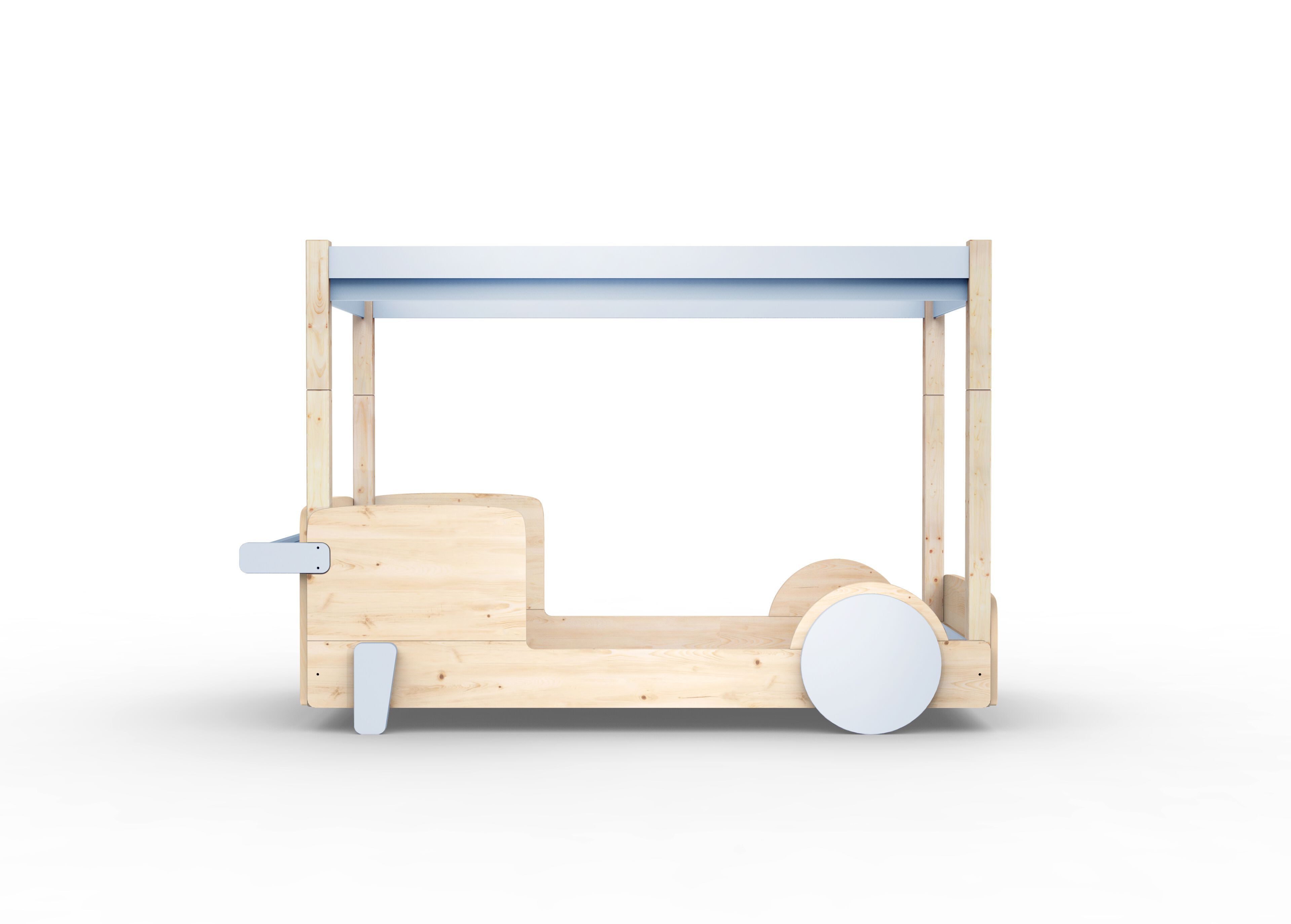 Деревянная односпальная кровать с балдахином Mathy by Bols ARCH-00085571 - Вид №20