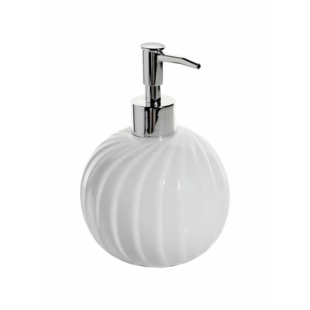 Дозатор для жидкого мыла Zenfort Меллоу керамика цвет белый STLM-2053005