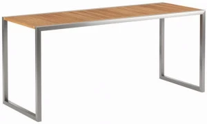 Royal Botania Прямоугольный высокий садовый стол из тика Ninix