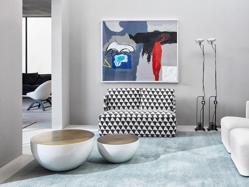 Meridiani Низкий круглый журнальный столик из полиуретана sun-id-1422039 - Вид №15