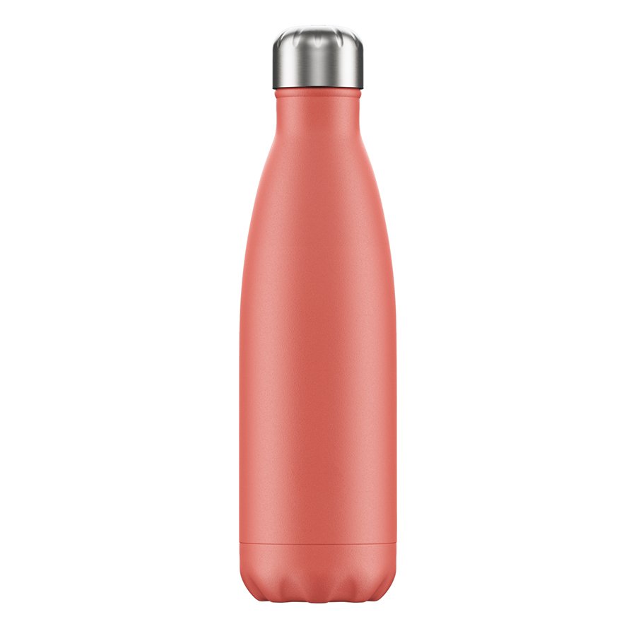 Термос 500 мл розовый Pastel Coral CHILLY'S BOTTLES ДИЗАЙНЕРСКИЕ 00-3948022 Красный  - Вид №3