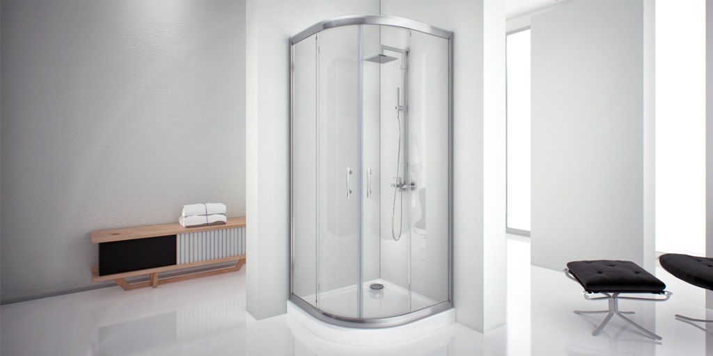 Душевой уголок Aquanet Alfa 90x90-12, прозрачное стекло 168415 - Вид №1