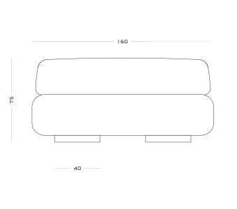 Secolo Yoshida Sofa Диван из ткани  - Вид №2