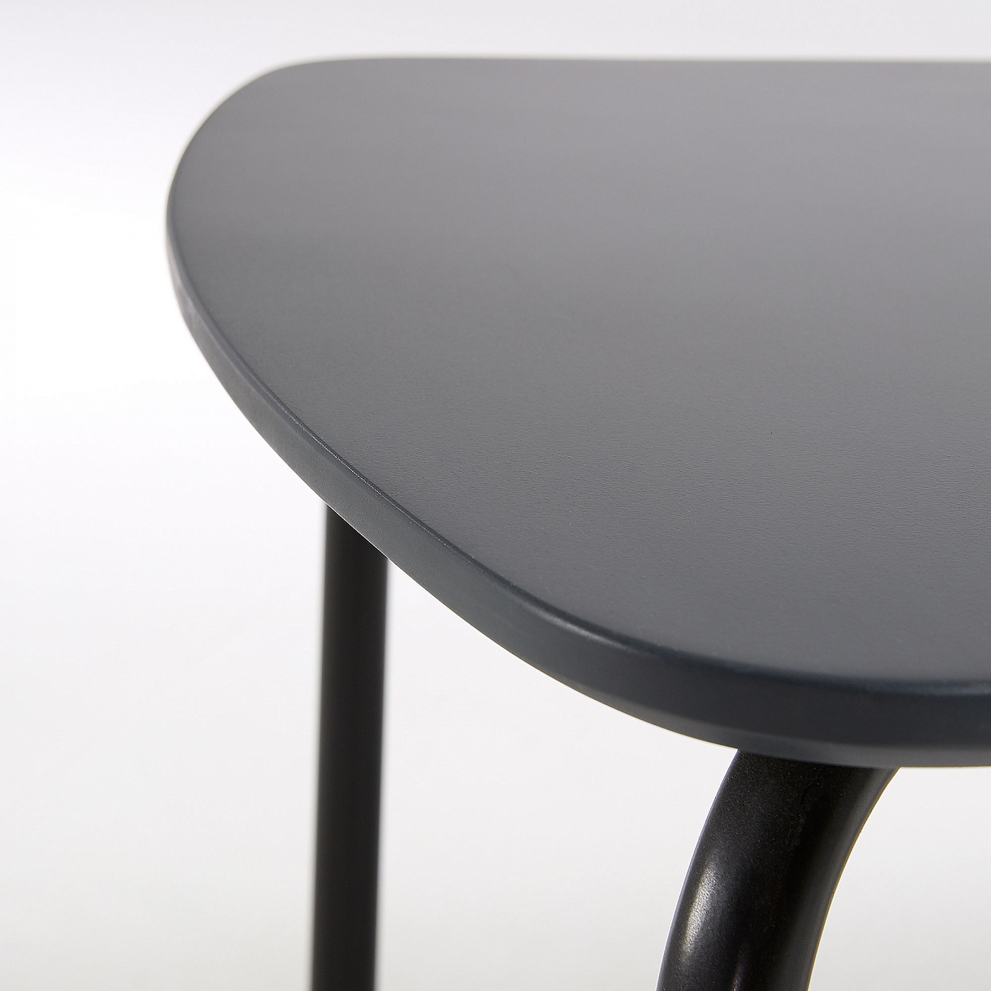 067779 Стол обеденный Tramp 160x80 черный La Forma Thyra  - Вид №2