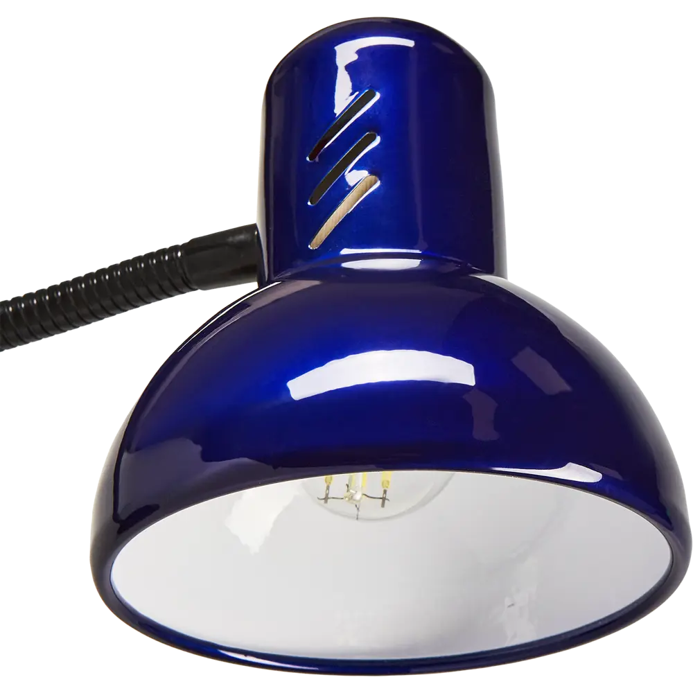Рабочая лампа настольная Семь огней Эйр 1 лампа Е27 цвет синий STLM-2122066 - Вид №3