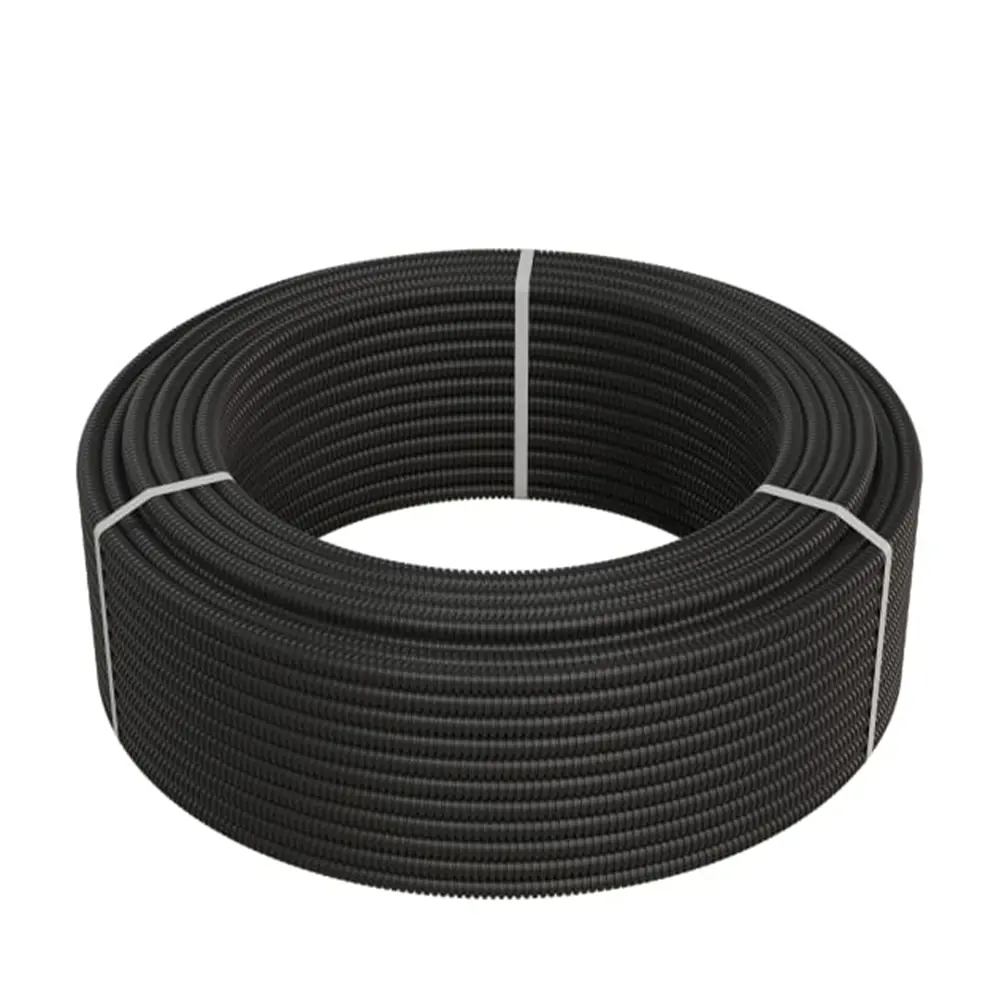 Гофрированная труба MONLID ПНД D16 мм 100 м легкая цвет черный STLM-2110164 - Вид №1