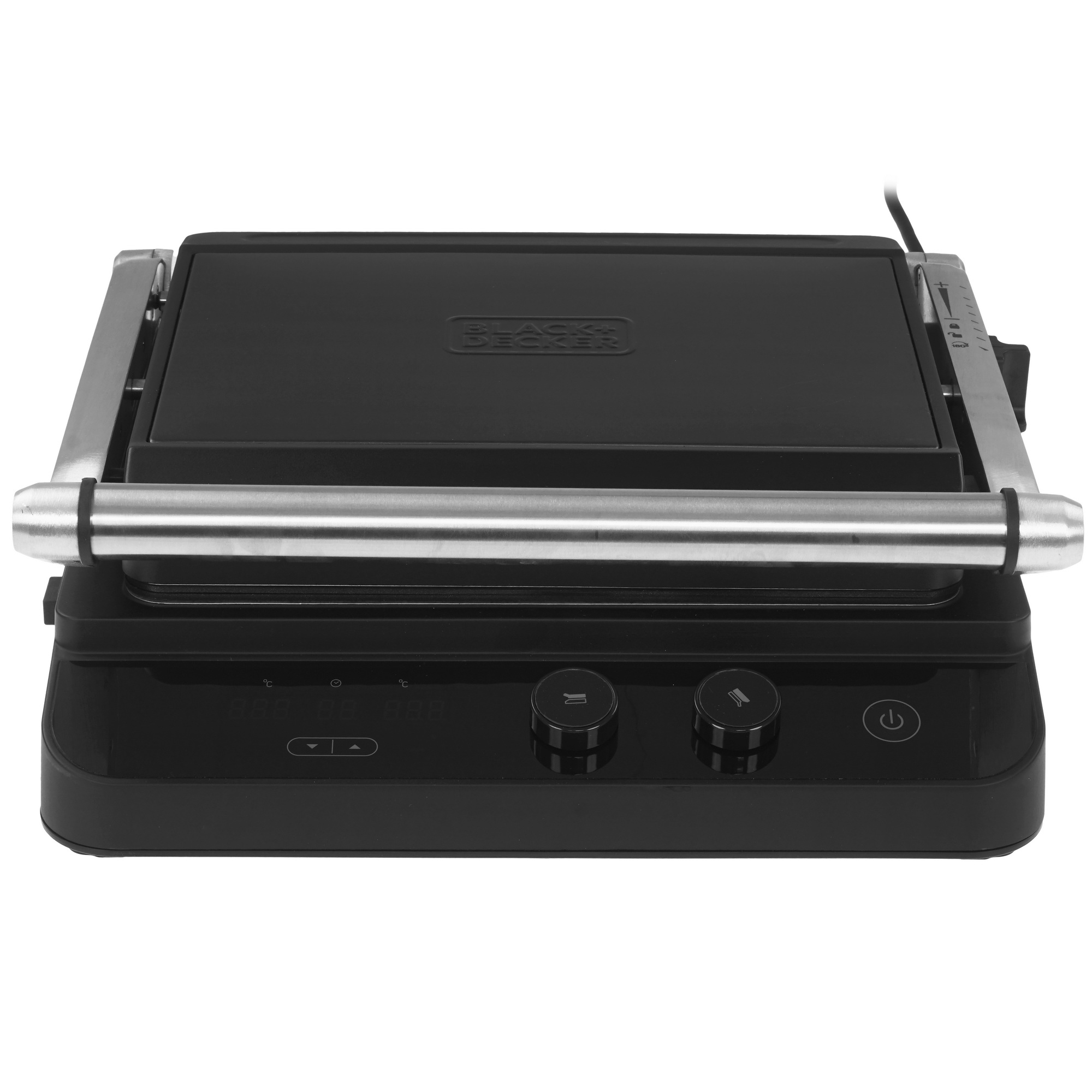 9918746 Гриль Black+Decker BXGR2000E черный STDN-0071022 - Вид №2