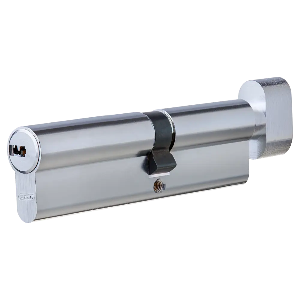 Цилиндр Abus 55х45 мм, ключ/вертушка, цвет никель 82390001 STLM-2083225 D6
