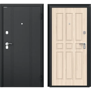 Дверь входная металлическая Оптим 98x205 см правая ясень ривьера