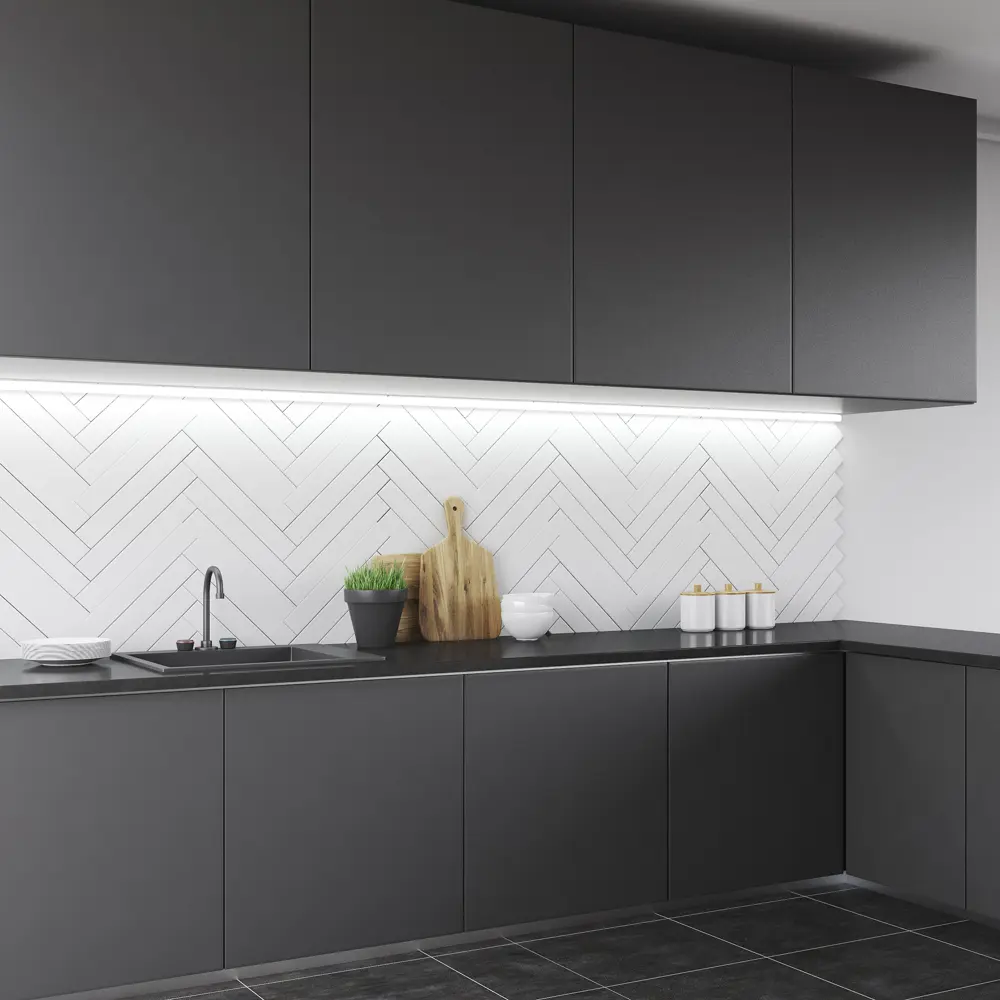 Профиль для светодиодной ленты угловой с креплением 1 м APEYRON STLM-2027970 - Вид №4