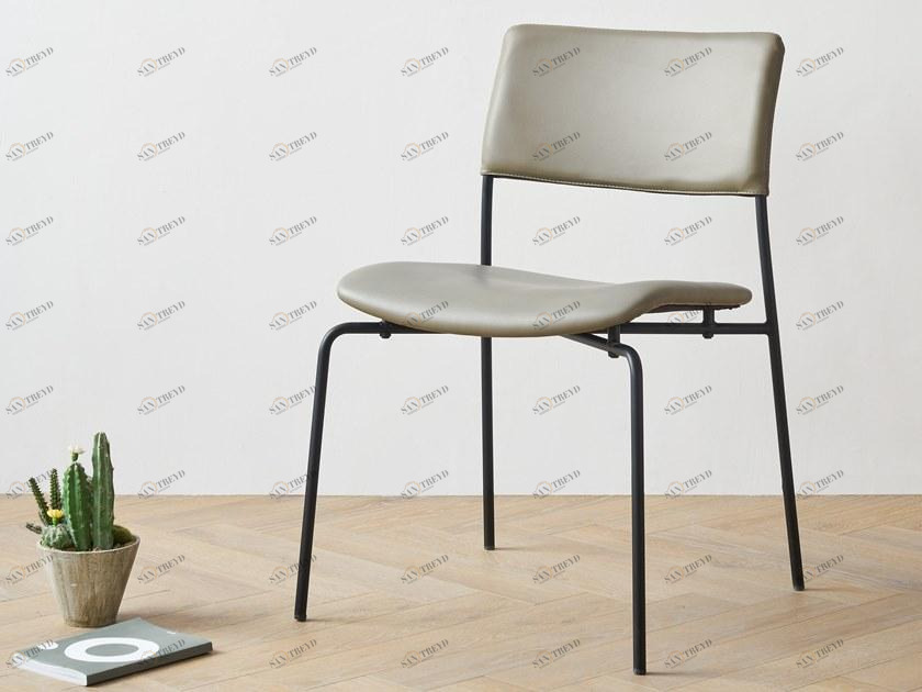 Grado Design Кожаное кресло и стальная основа Stilo Stl-ch-01