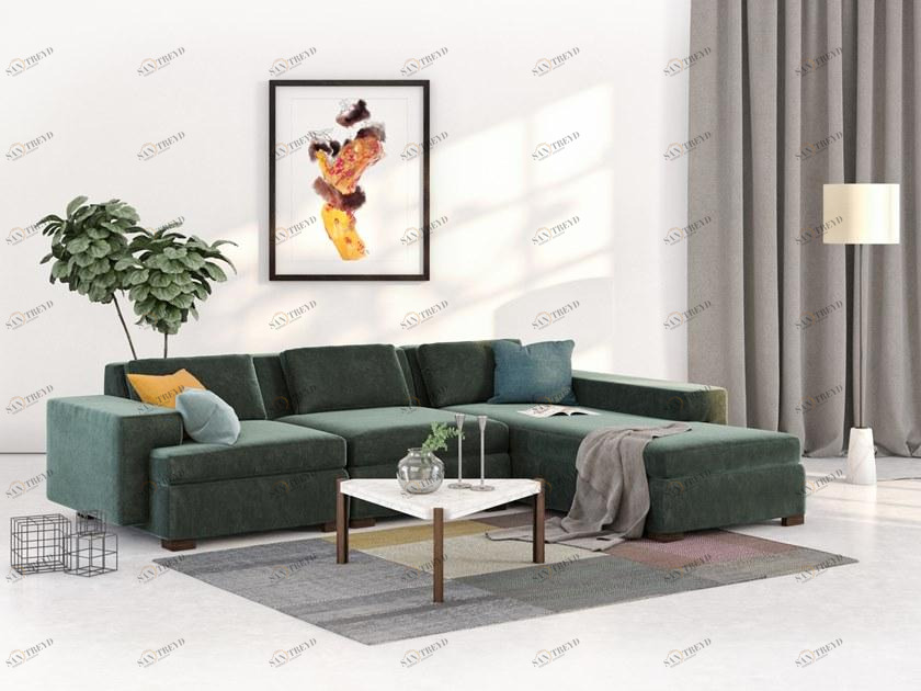 DE.CI Модульный тканевый диван Claw sun-id-1507209