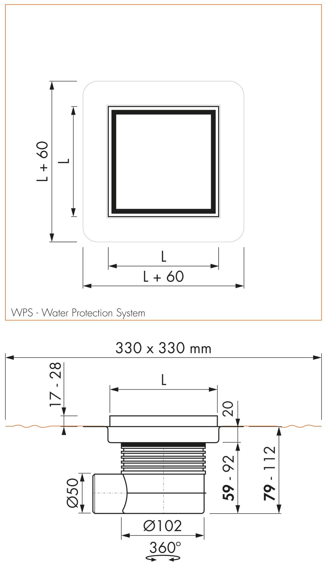ESS Easy Drain Трап для душа из стали и стекла Aqua jewels sun-id-1497080 - Вид №8