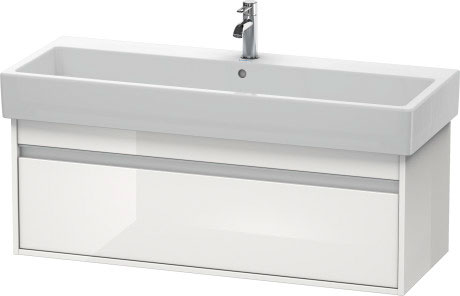 KT668905353 Ketho Тумбочка подвесная Каштан темный, декор Duravit - Вид №2