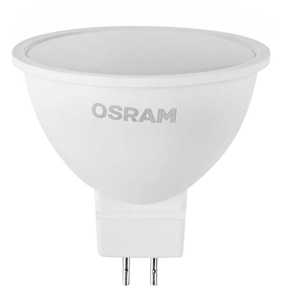 Светодиодная лампа Osram GU5.3 5W теплый белый свет для точечного освещения 89402760 STLM-1568899 - Вид №1