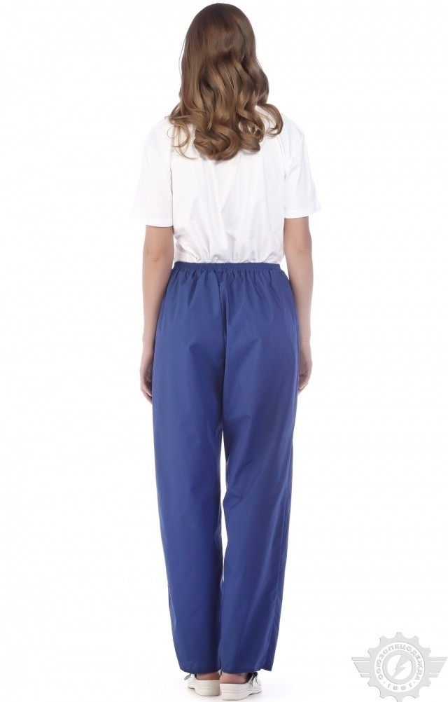 65579 Брюки женские василек  Медицинская одежда  размер 58/158-164 Спецодежда  - Вид №3