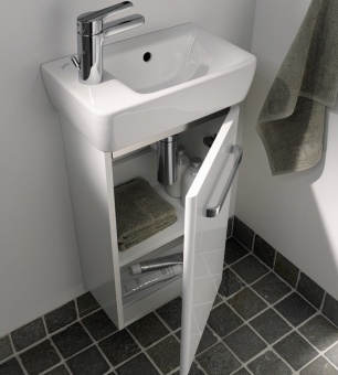 276240000 Подвесная раковина настенная прямоугольная Keramag  белая  - Вид №1