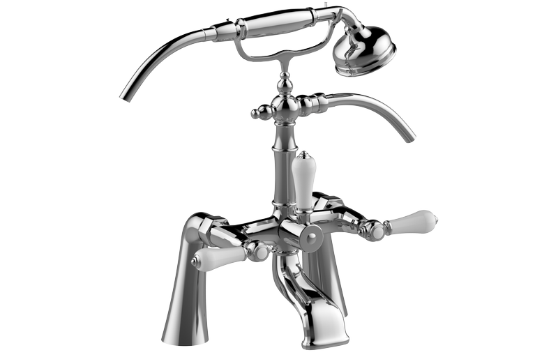 E-3893-LC1 Смеситель для ванной с душевым комплектом GRAFF Adley