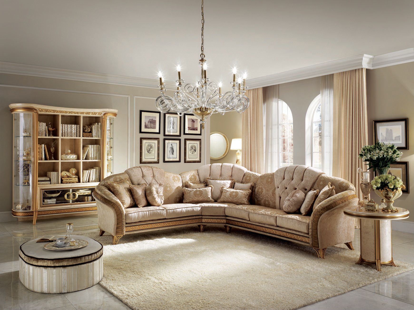 Ткань пуф Arredoclassic Мелодия ARCH-00001446 - Вид №2