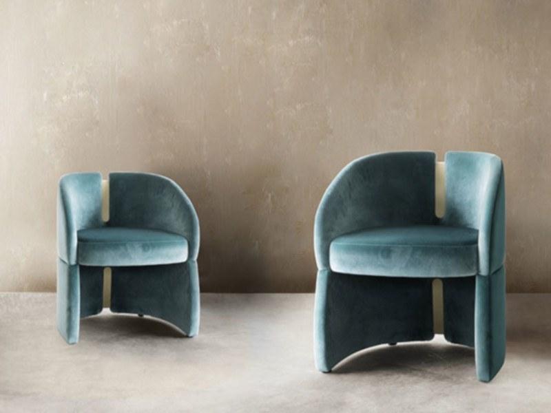 Essential Home Стул из ткани с подлокотниками Happy few sun-id-1491859 - Вид №3