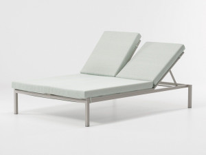 Садовая кровать с откидной спинкой