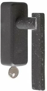 Dauby Металлическая оконная ручка с замком Pure® 17048