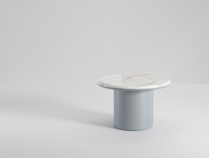 Gemini Round Major Кофейный столик с мраморной столешницей Standard Secolo  - Вид №2