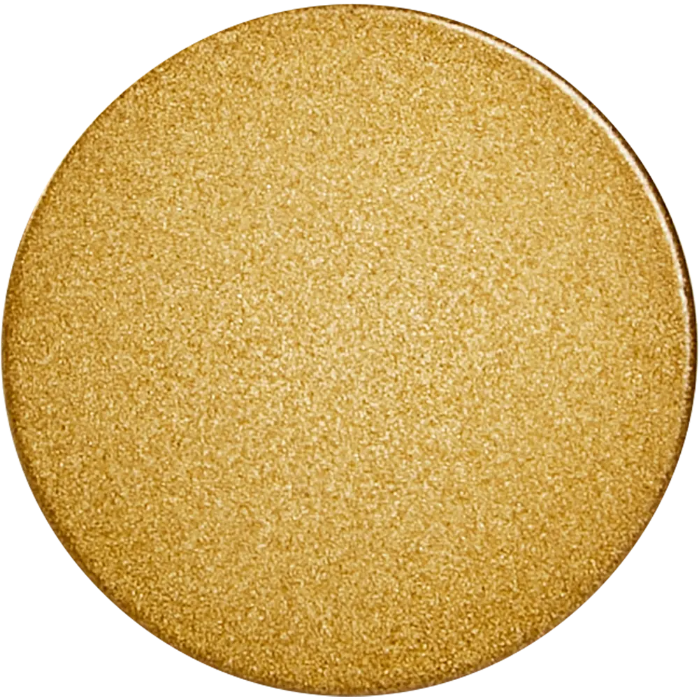 Мебельная ручка-кнопка KONSENSA Аян 28 мм матовая золотая STLM-2084081 - Вид №2