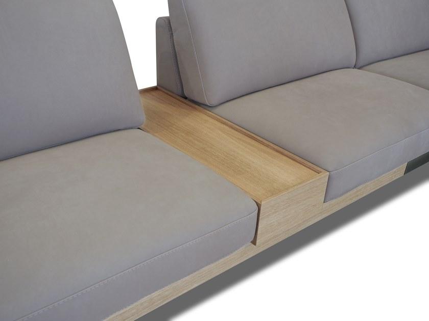 Rossini Sofas Кожаный угловой диван с вещевым ящиком sun-id-1515941 - Вид №3