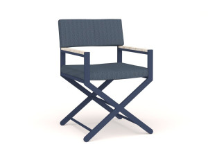 Алюминиевый садовый стул с подлокотниками