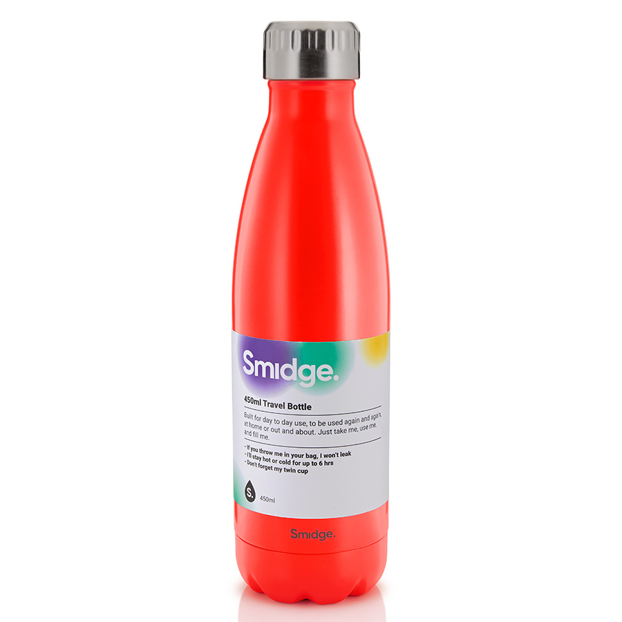 SMID22C Термобутылка 500 мл coral Smidge  - Вид №7