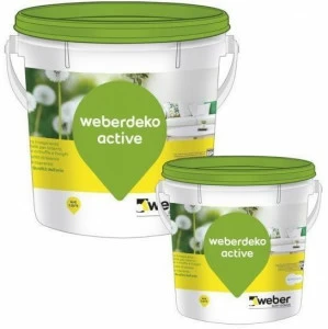 Saint-Gobain Weber Полусмываемая светящаяся краска на водной основе, устойчивая к плесени и грибку Weberdeko