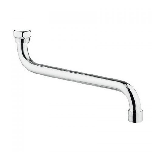 09500S-200 Idral Поворотный излив "S" 200 мм в латунной трубке Ø 18 мм 