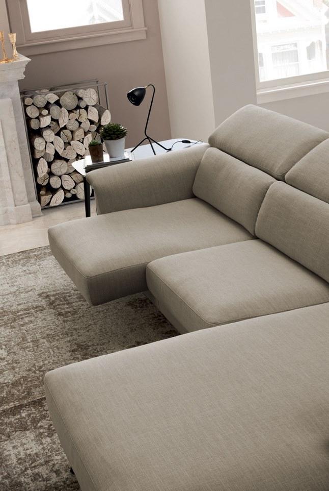 Febal Casa Мягкий тканевый диван с шезлонгом sun-id-1377887 - Вид №3