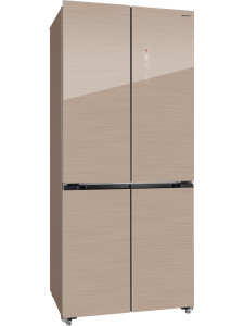 9168751 Холодильник многодверный   HIBERG RFQ-600DX NFGY inverter бежевый