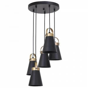 Подвесная люстра Luminex Atos 7758 LUMINEX ДИЗАЙНЕРСКИЕ, ATOS 186384 Черный