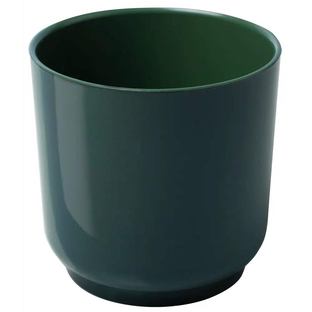 Кашпо Evergreen Design Дельта 19x19x19 см v4.4 л пластик нефрит 89453121 STLM-2000777