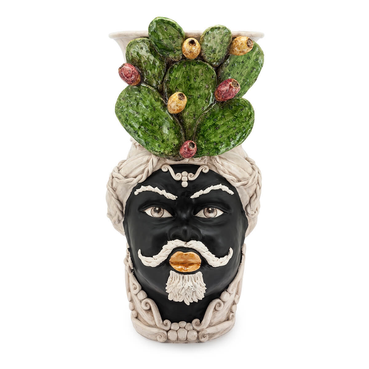 200955-86 ABHIKA ВАЗА MORO MAN FICO DARK GREEN 