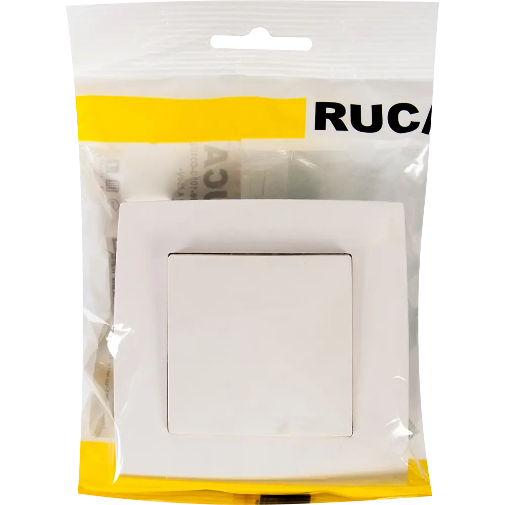 Выключатель встраиваемый Ruca 1 клавиша, цвет белый Santreyd STLM-2022967 - Вид №4